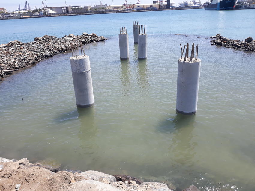 Pilotes in situ para la cimentación del Paseo Marítimo de Las Palmas 